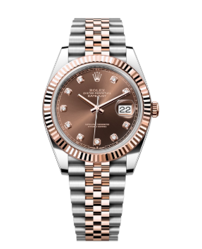 Rolex Datejust 41mm Everose Gold and Steel 126331