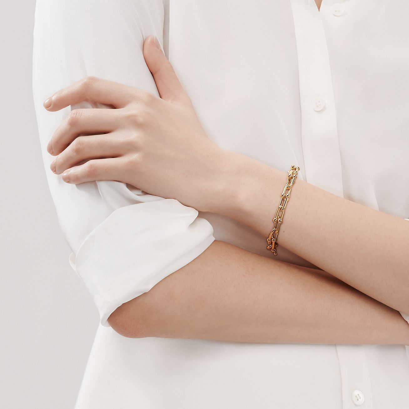 HardWear Medium Link Bracelet in Yellow Gold