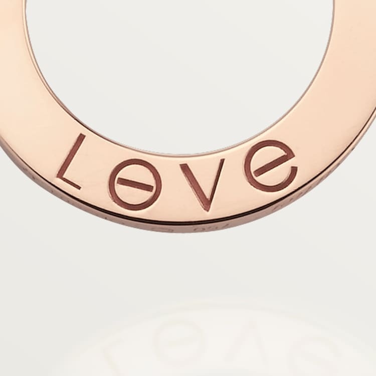 LOVE NECKLACE, 3 DIAMONDS