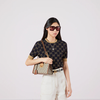 PADLOCK SMALL  SHOULDER BAG