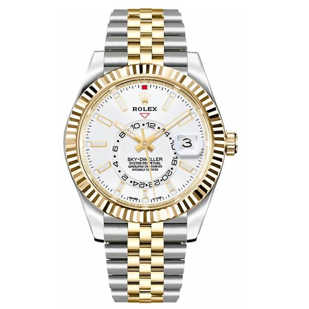 Sky-Dweller Jubilee Bracelet Men's Luxury Watch 326933-0010