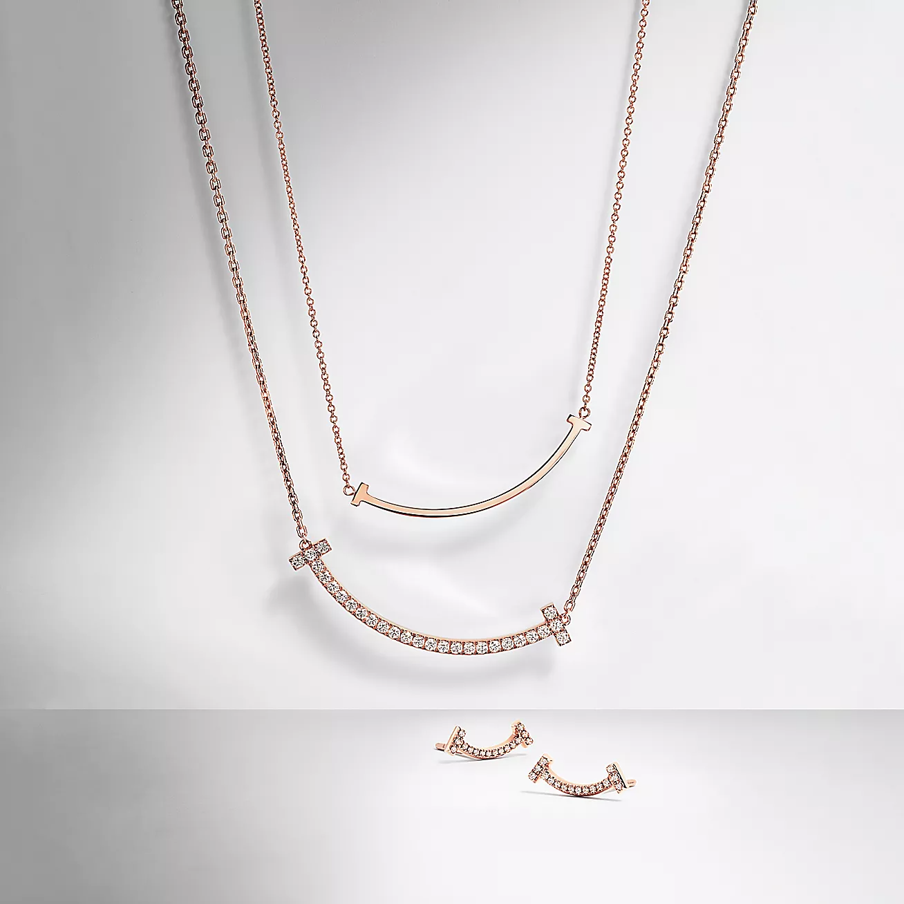 T Smile Earrings