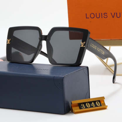 6 Colors Fashion Simple Square Printed Polarized Sunglasses
