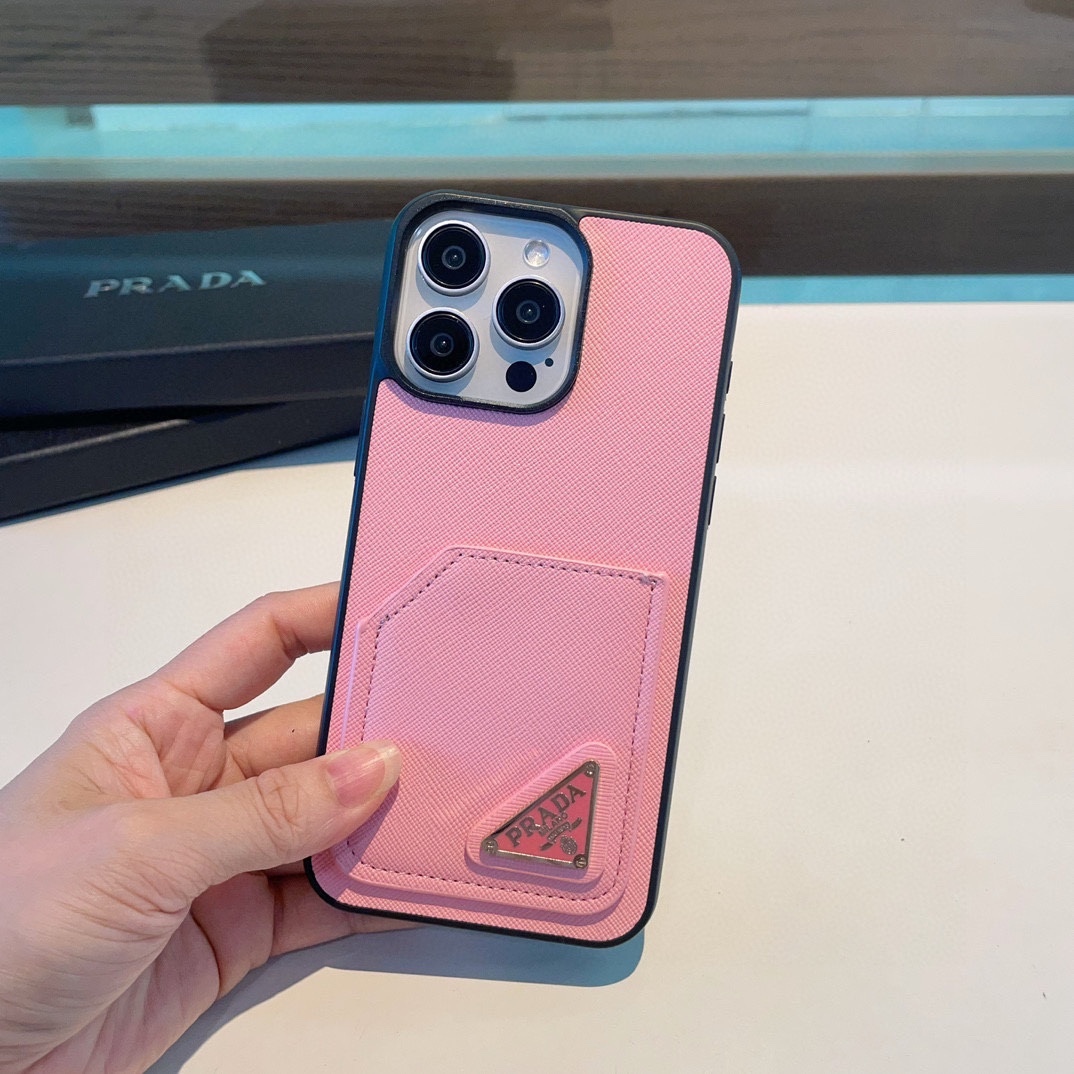 Crossgrain card pocket phone case