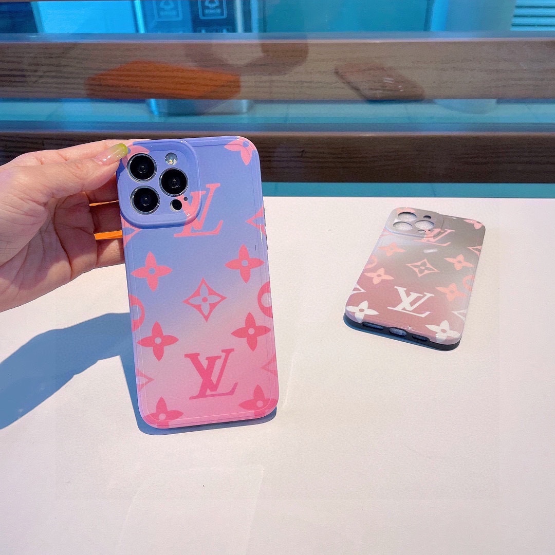 Gradient latest color matching mobile phone case