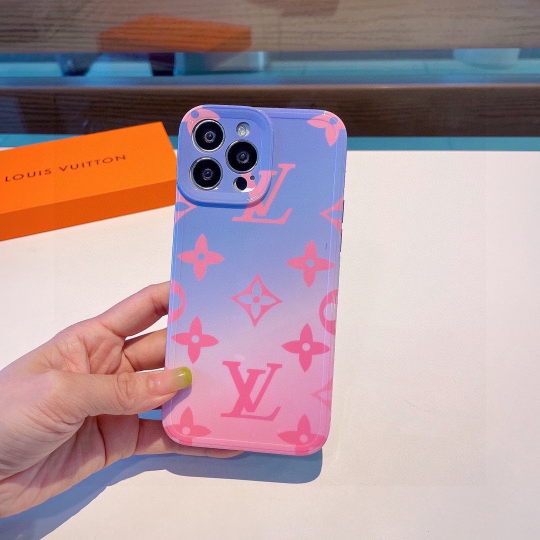 Gradient latest color matching mobile phone case