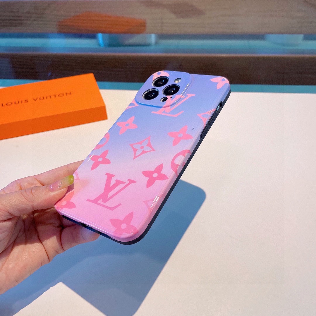 Gradient latest color matching mobile phone case