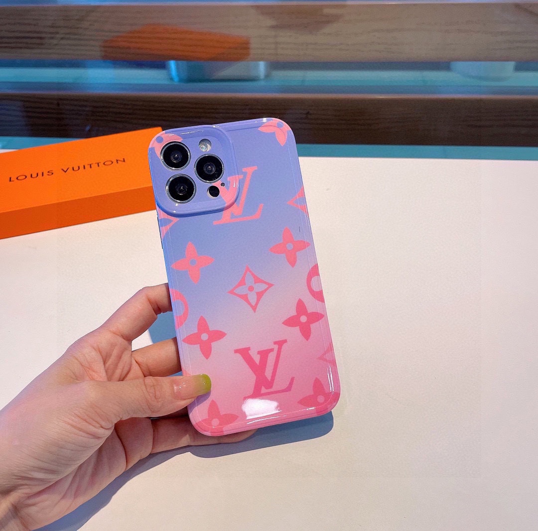 Gradient latest color matching mobile phone case