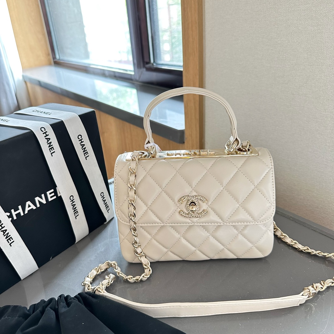 Flap Bag with Top Handle
