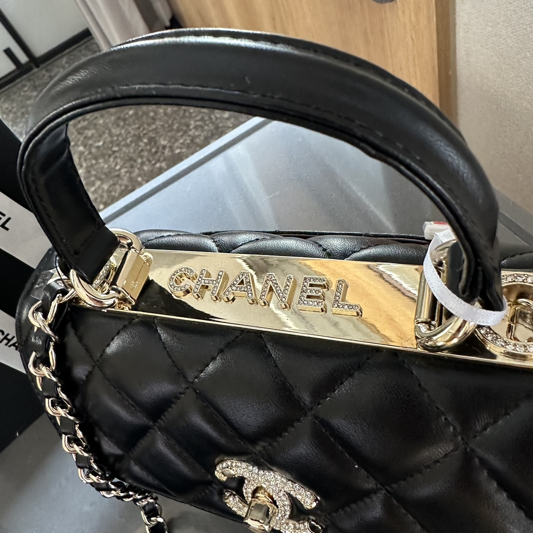 Flap Bag with Top Handle