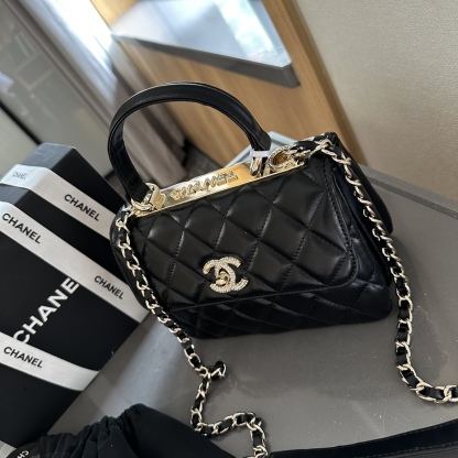 Flap Bag with Top Handle
