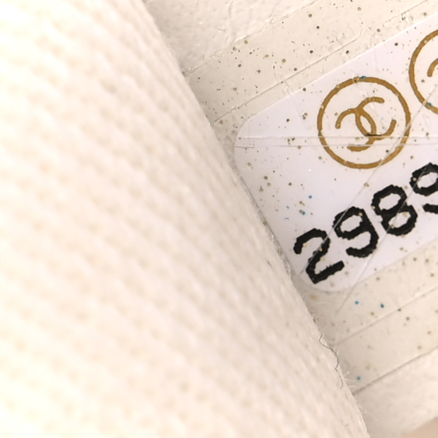 Canvas Pearl Large Deauville Tote Ecru Beige