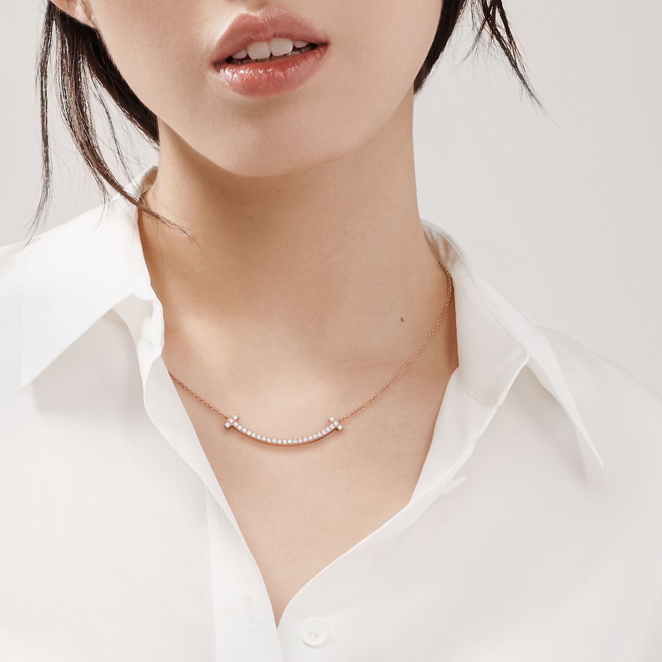 T Medium Smile Pendant