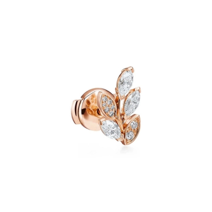 VictoriaTM Diamond Branch Earrings in 18k Rose Gold