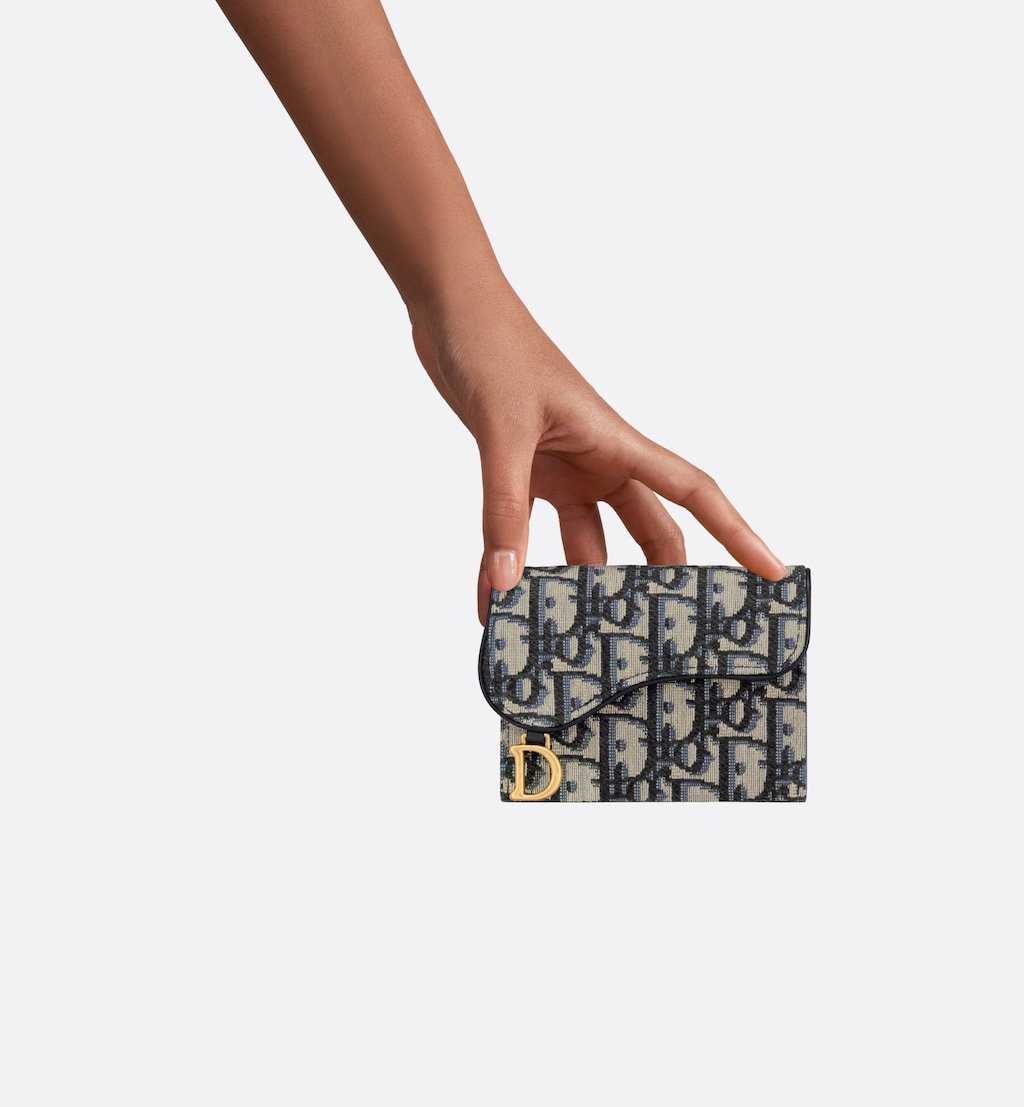 Saddle Jasmine Gusset Card Holder