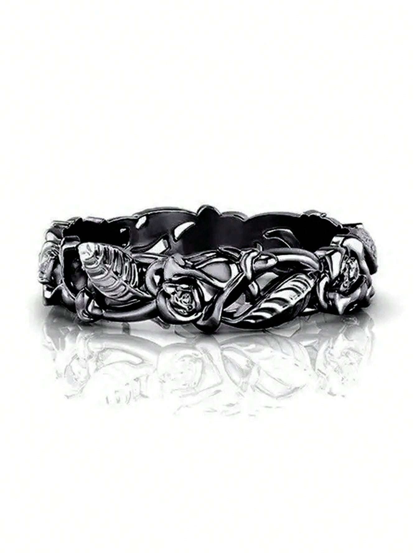 1 PC Elegant Flower Ring For Women