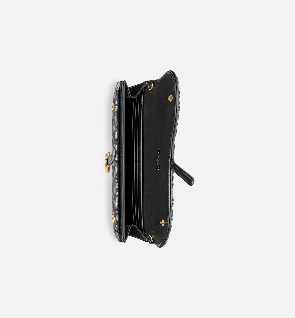 Long Saddle Wallet with Chain
