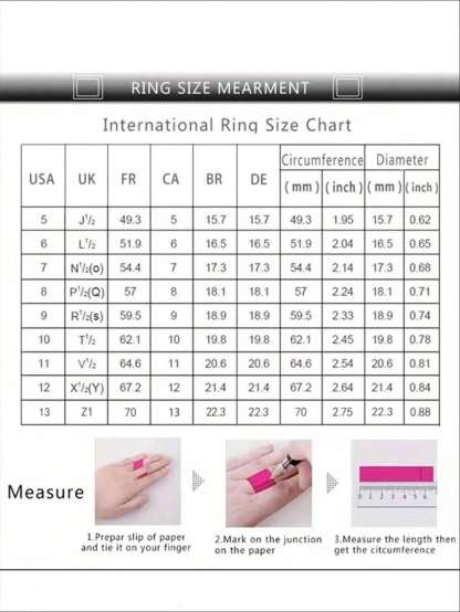 1 PC Elegant Flower Ring For Women