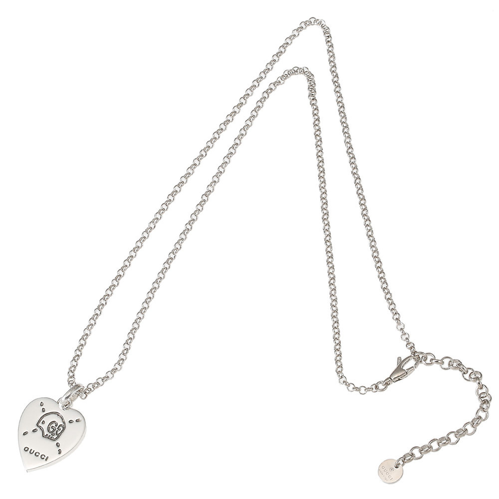 silver Ghost Heart charms-YBG45527200100U