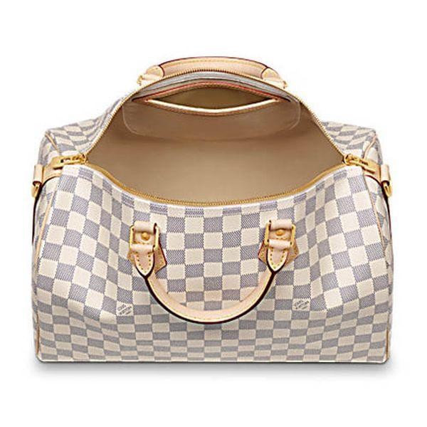 Damier Azur Canvas Speedy Bandouliere 35 N41372