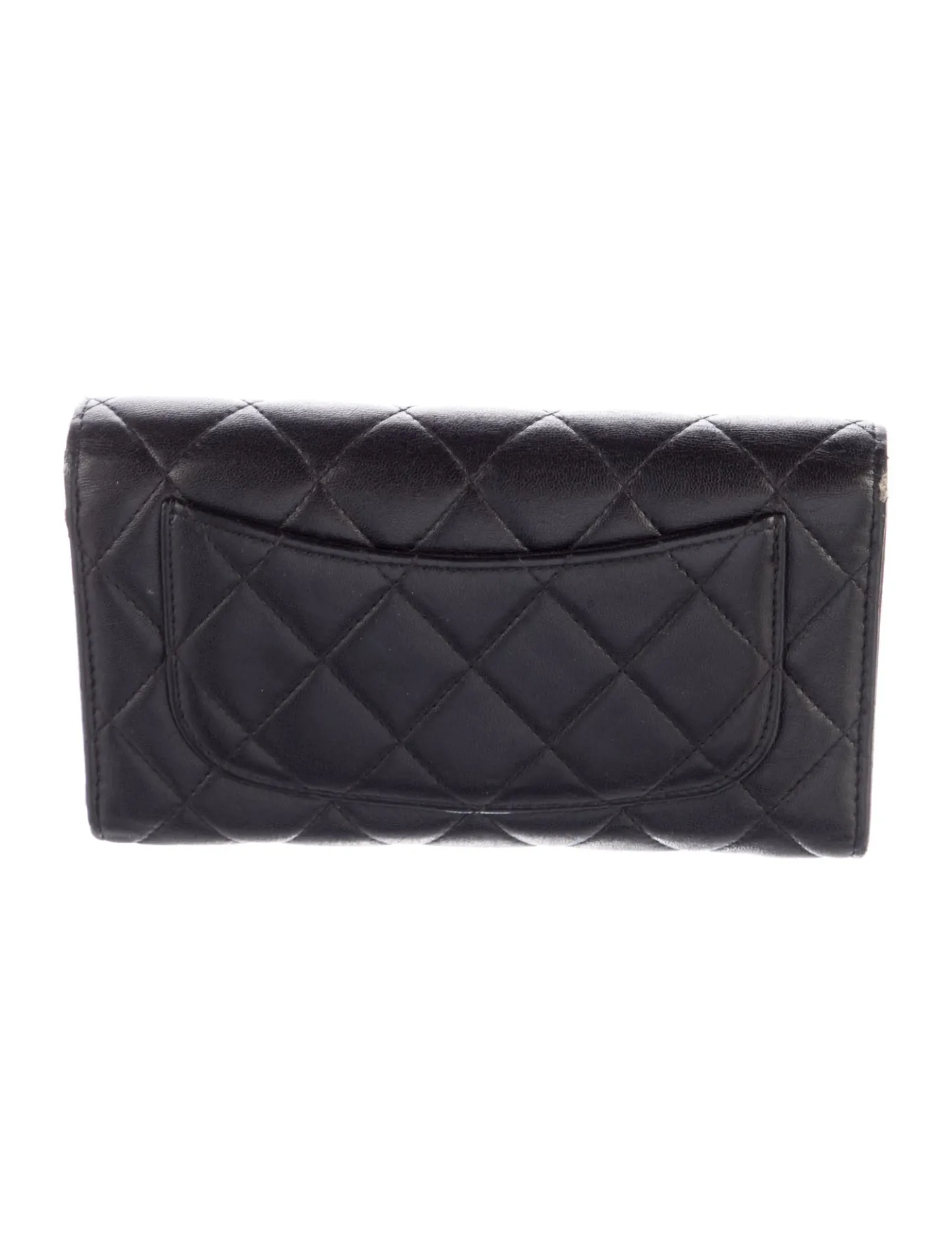 Interlocking Logo Leather Trifold Wallet