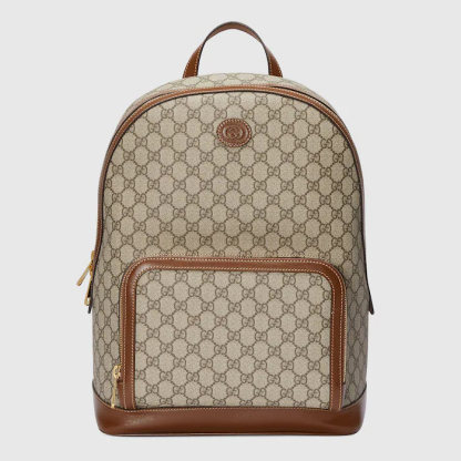 BACKPACK WITH INTERLOCKING G