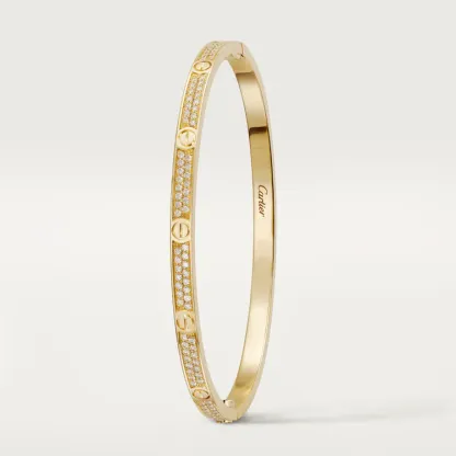 LOVE BRACELET, SMALL MODEL, PAVED