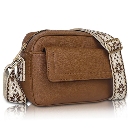 Multi-pocket small square bag large capacity shoulder bag