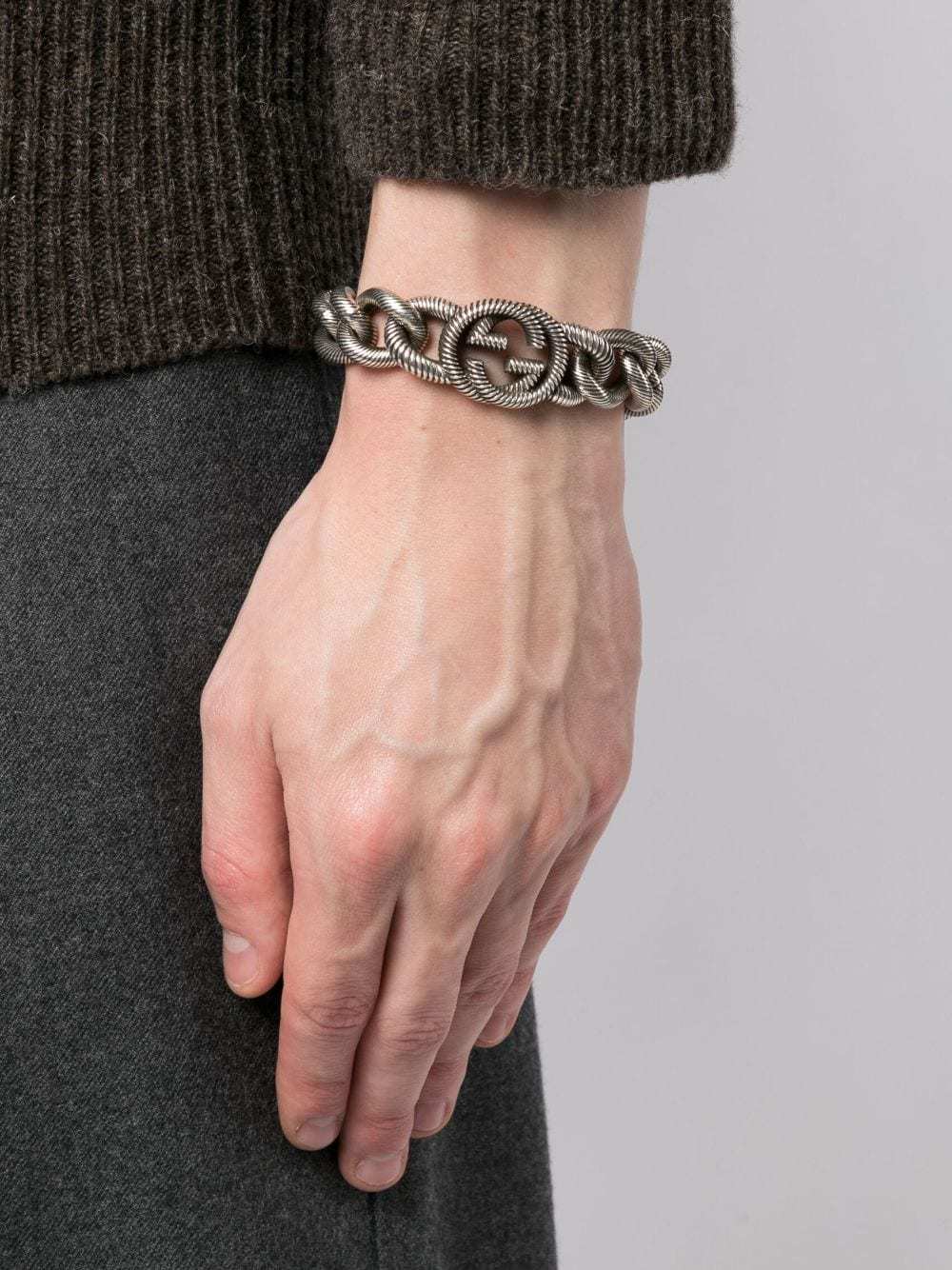 Interlocking G chain bracelet
