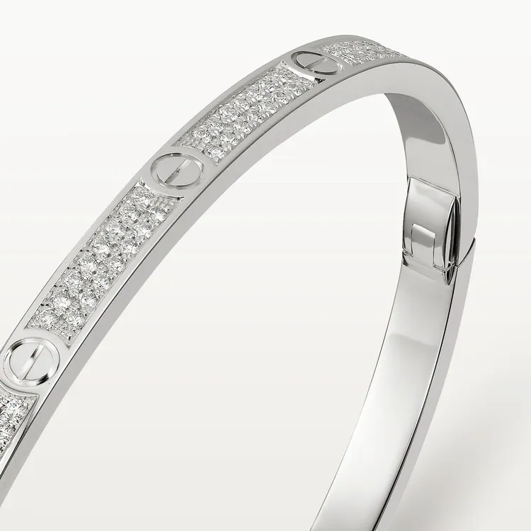 LOVE BRACELET, SMALL MODEL, PAVED
