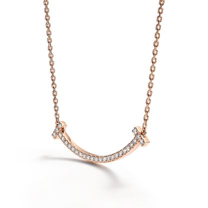 T Medium Smile Pendant