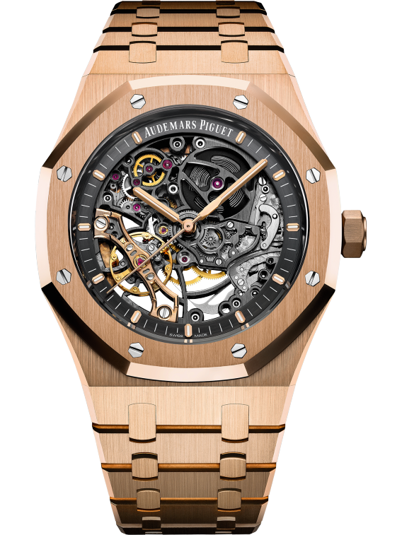 ROYAL OAK DOUBLE BALANCE WHEEL OPENWORKED Ref. 15407OR.OO.1220OR.01