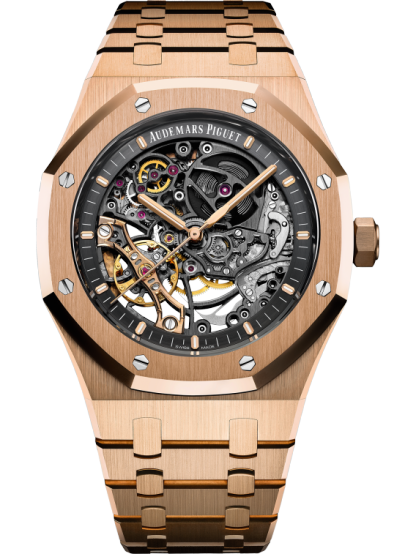 ROYAL OAK DOUBLE BALANCE WHEEL OPENWORKED Ref. 15407OR.OO.1220OR.01