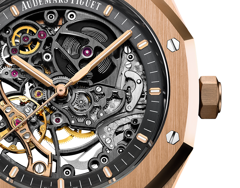 ROYAL OAK DOUBLE BALANCE WHEEL OPENWORKED Ref. 15407OR.OO.1220OR.01