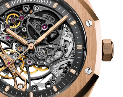 ROYAL OAK DOUBLE BALANCE WHEEL OPENWORKED Ref. 15407OR.OO.1220OR.01