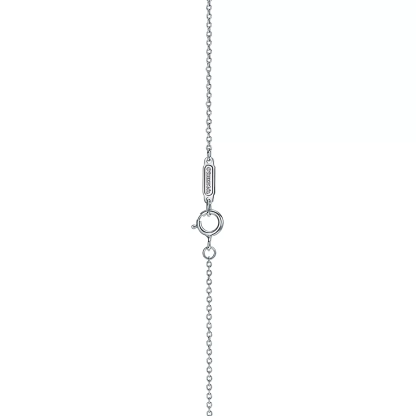 Victoria庐 Diamond Vine Circle Pendant in Platinum
