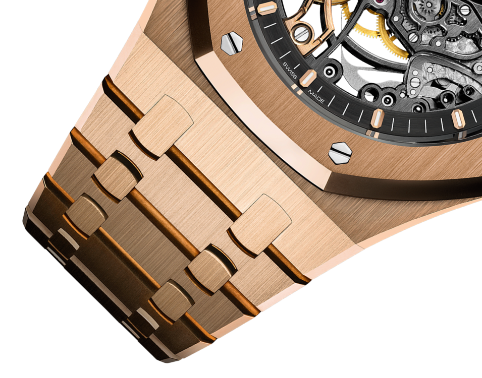 ROYAL OAK DOUBLE BALANCE WHEEL OPENWORKED Ref. 15407OR.OO.1220OR.01
