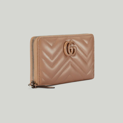MARMONT MATELASSE ZIP AROUND WALLET