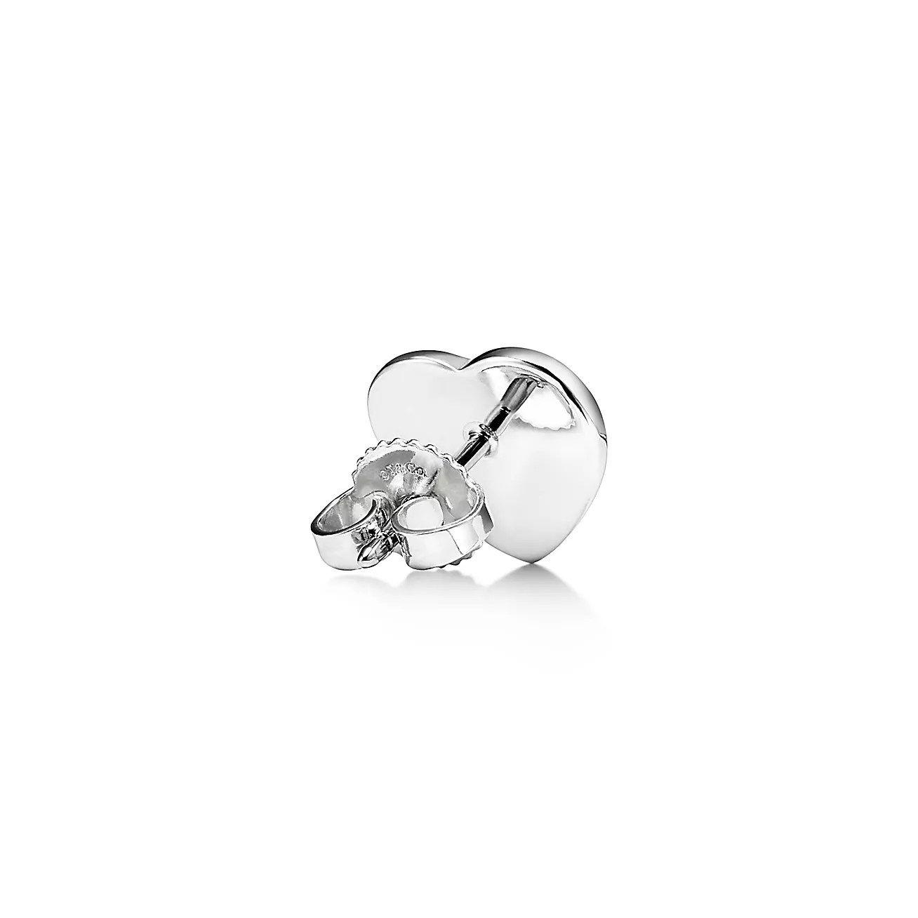 Return to 庐 Lovestruck Heart Tag & Arrow Earrings in Silver and Rose Gold