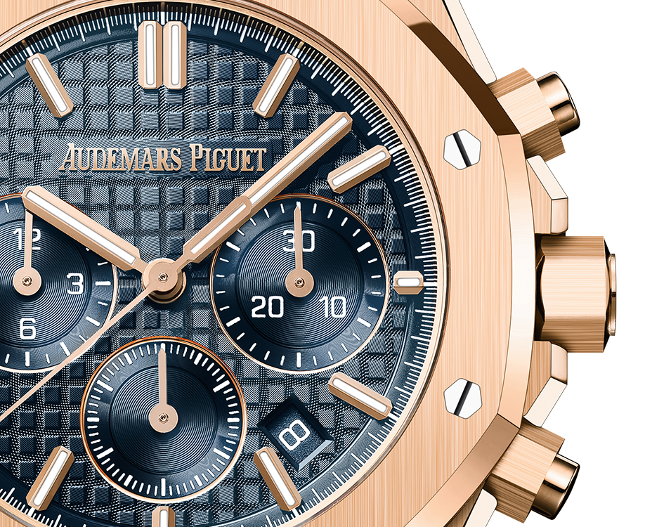 CHRONOGRAPHE À REMONTAGE AUTOMATIQUE ROYAL OAK Réf. 26715OR.OO.1356OR.01