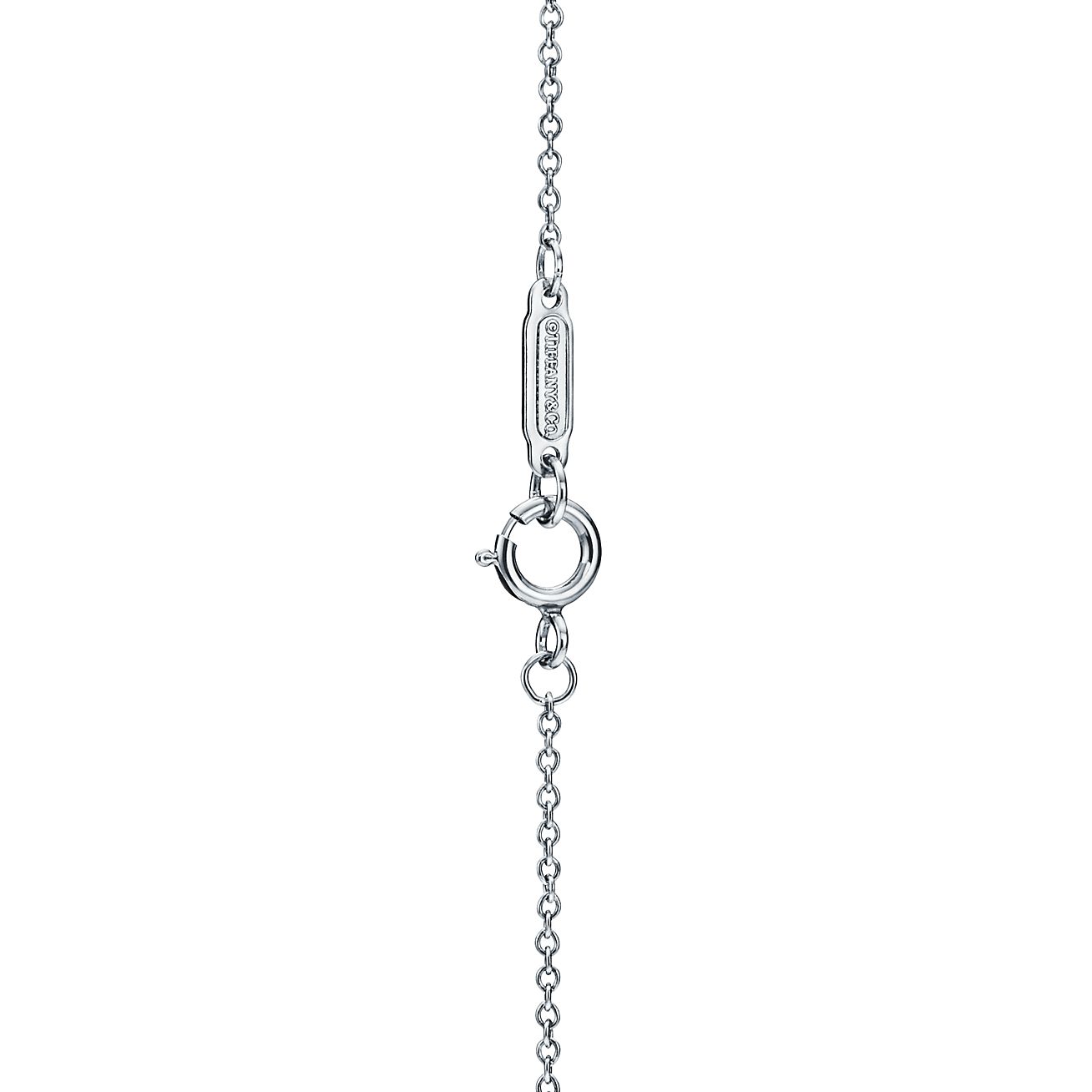 Solitaire Diamond Pendant in Platinum