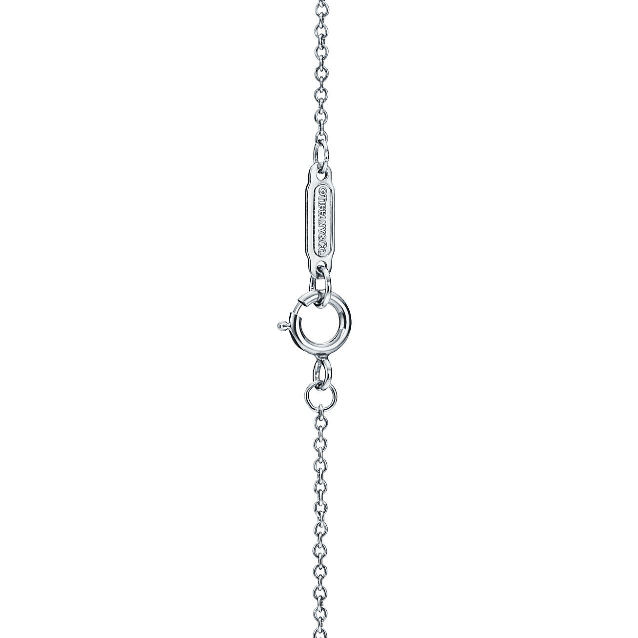 Solitaire Diamond Pendant in Platinum