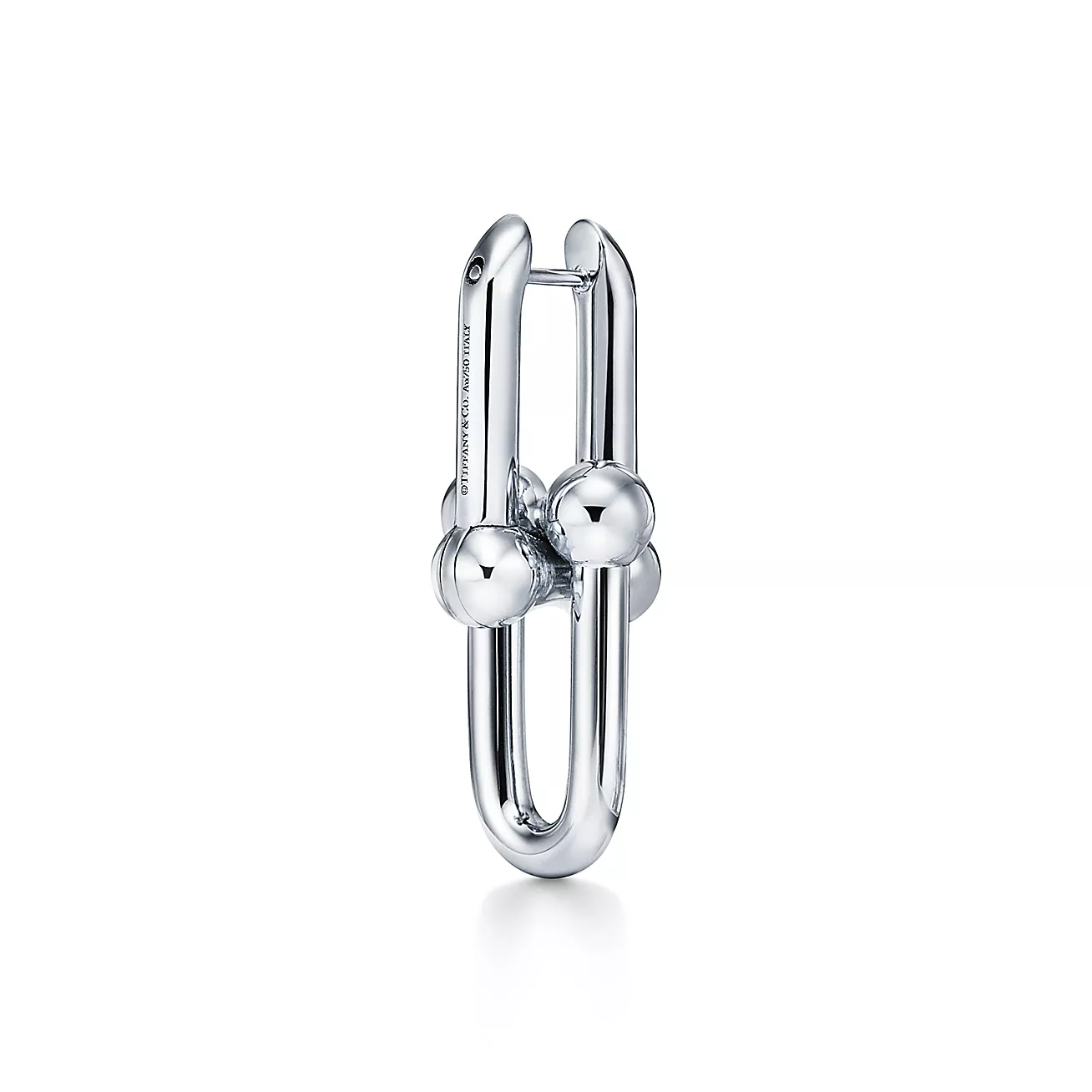 HardWear Large Link Earrings in Sterling Silver