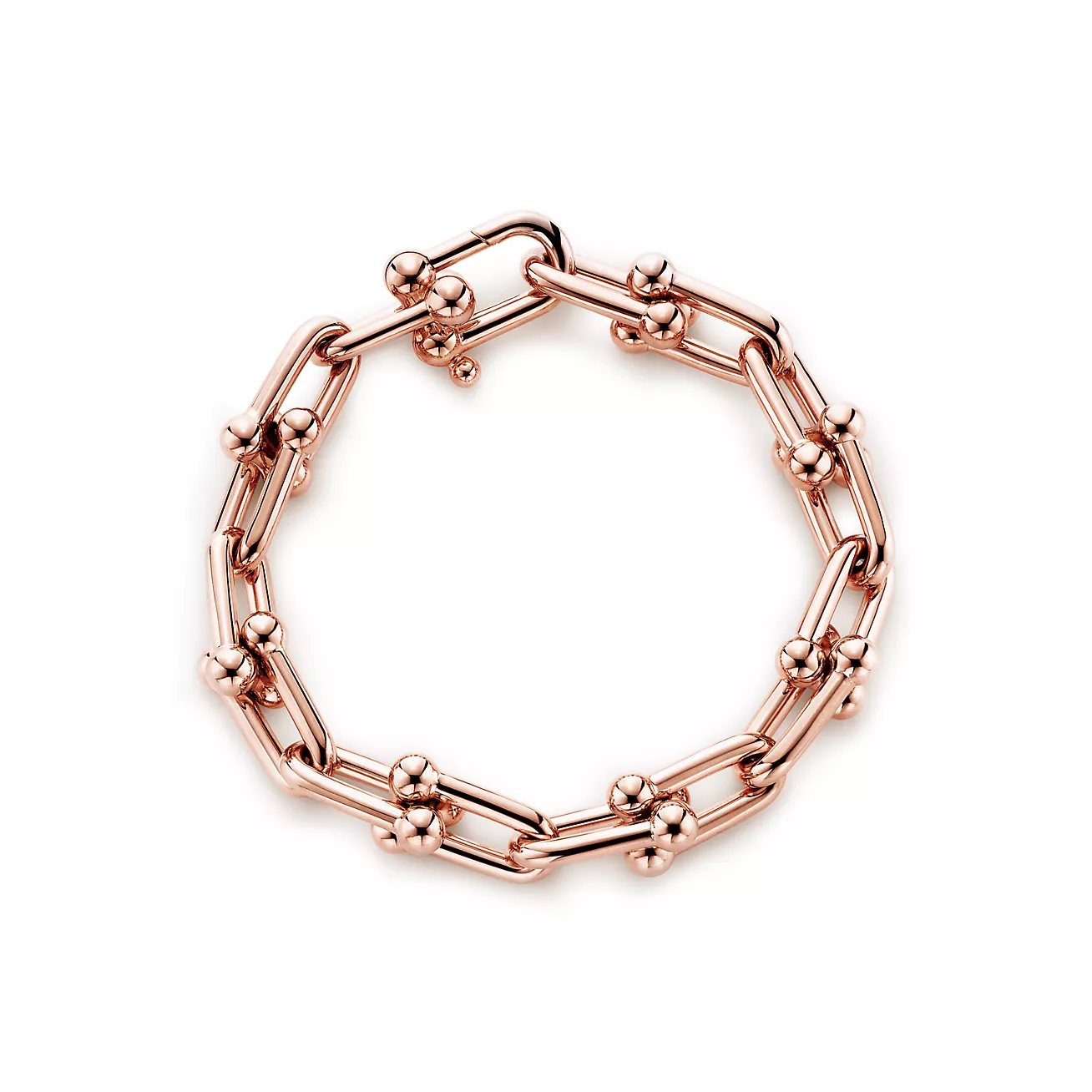HardWear Large Link Bracelet in Rose Gold
