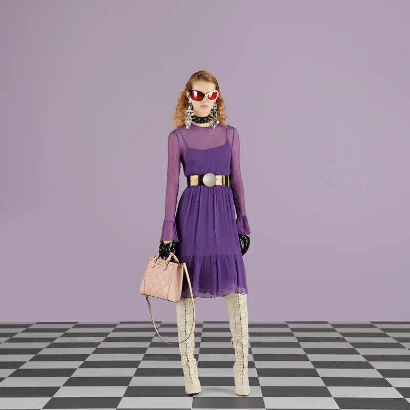 MATELASSE MINI TOP HANDLE BAG