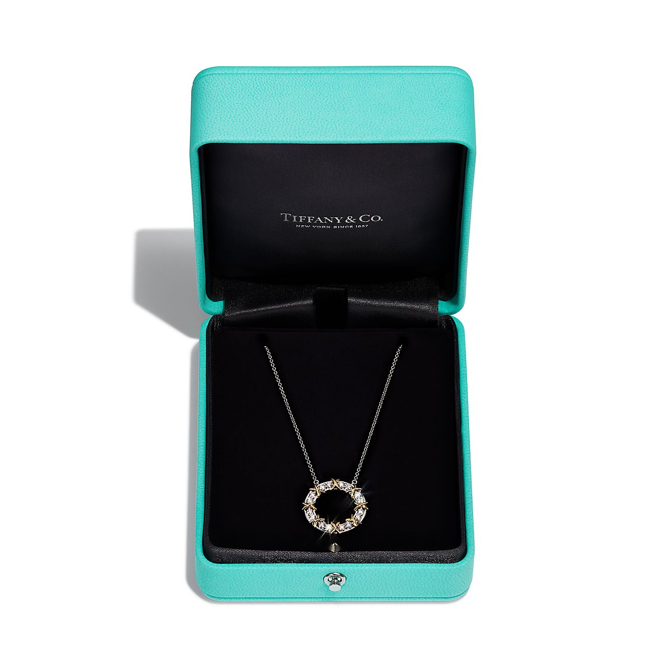& Co. Schlumberger庐 Sixteen Stone Circle Pendant