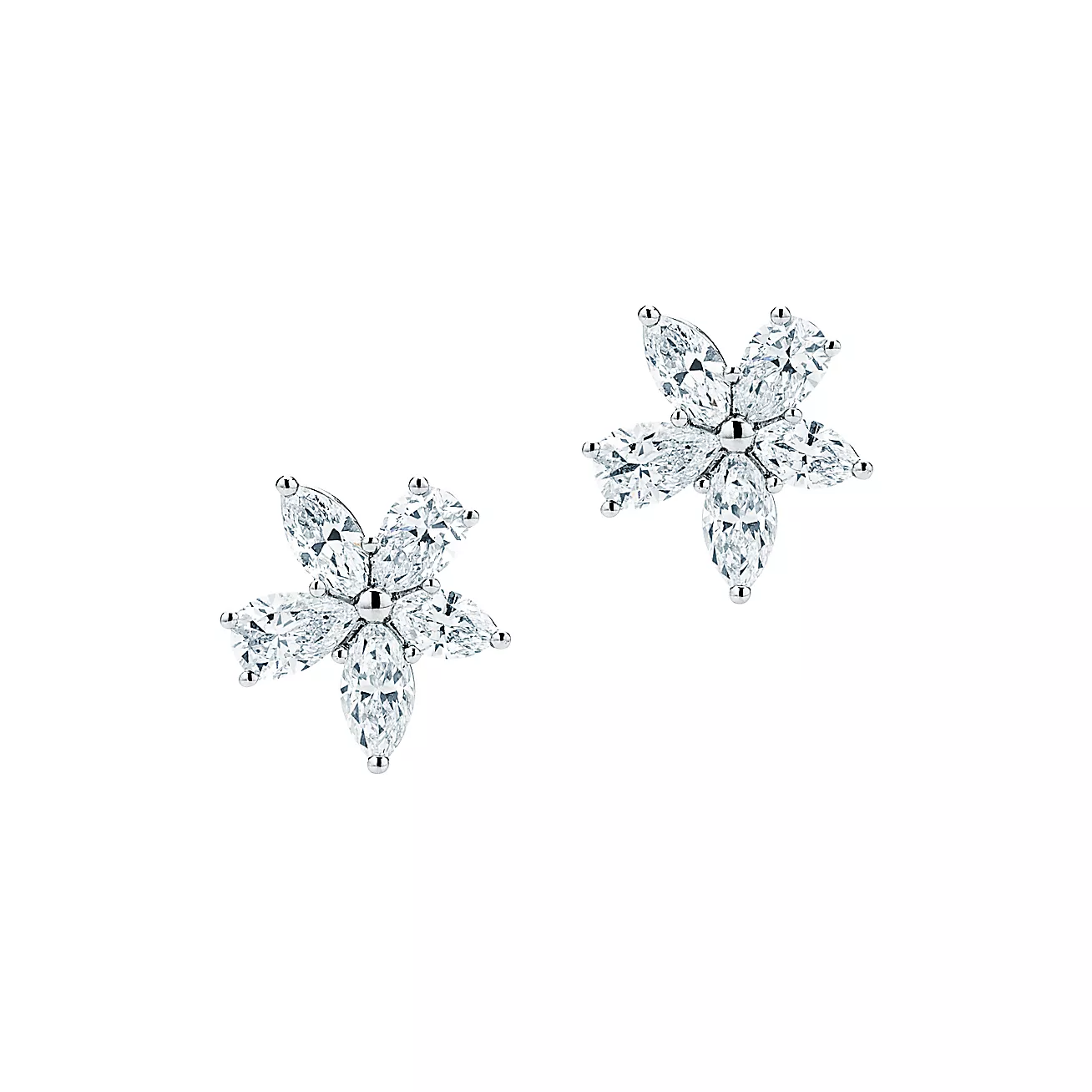 Victoria庐 Mixed Cluster Earrings