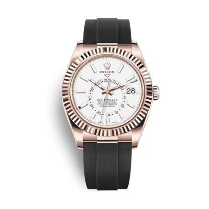 Sky-Dweller 42mm Oyster Flex 326235 White Dial