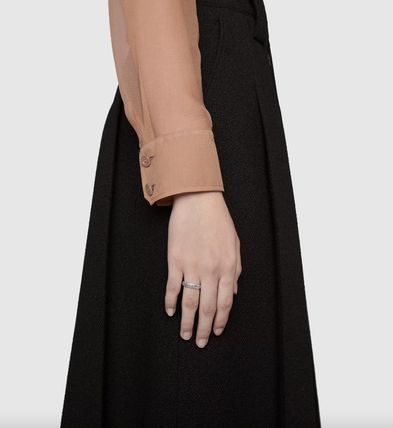 Thin 'maison de l'amour' ring