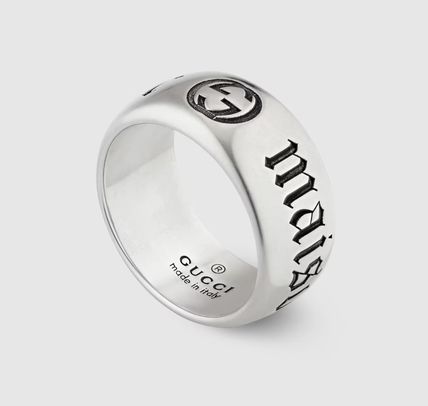 Wide 'maison de l'amour' ring